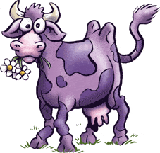 A Vaca Púrpura, de Seth Godin - imagem: http://karenspoetryspot.blogspot.com